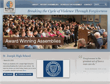Tablet Screenshot of breakingthecycle.com